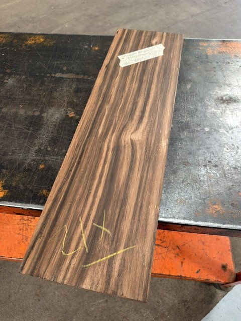 Macassar Ebony Lumber 21X