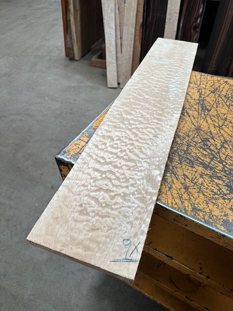 Quilted Maple Lumber 9X