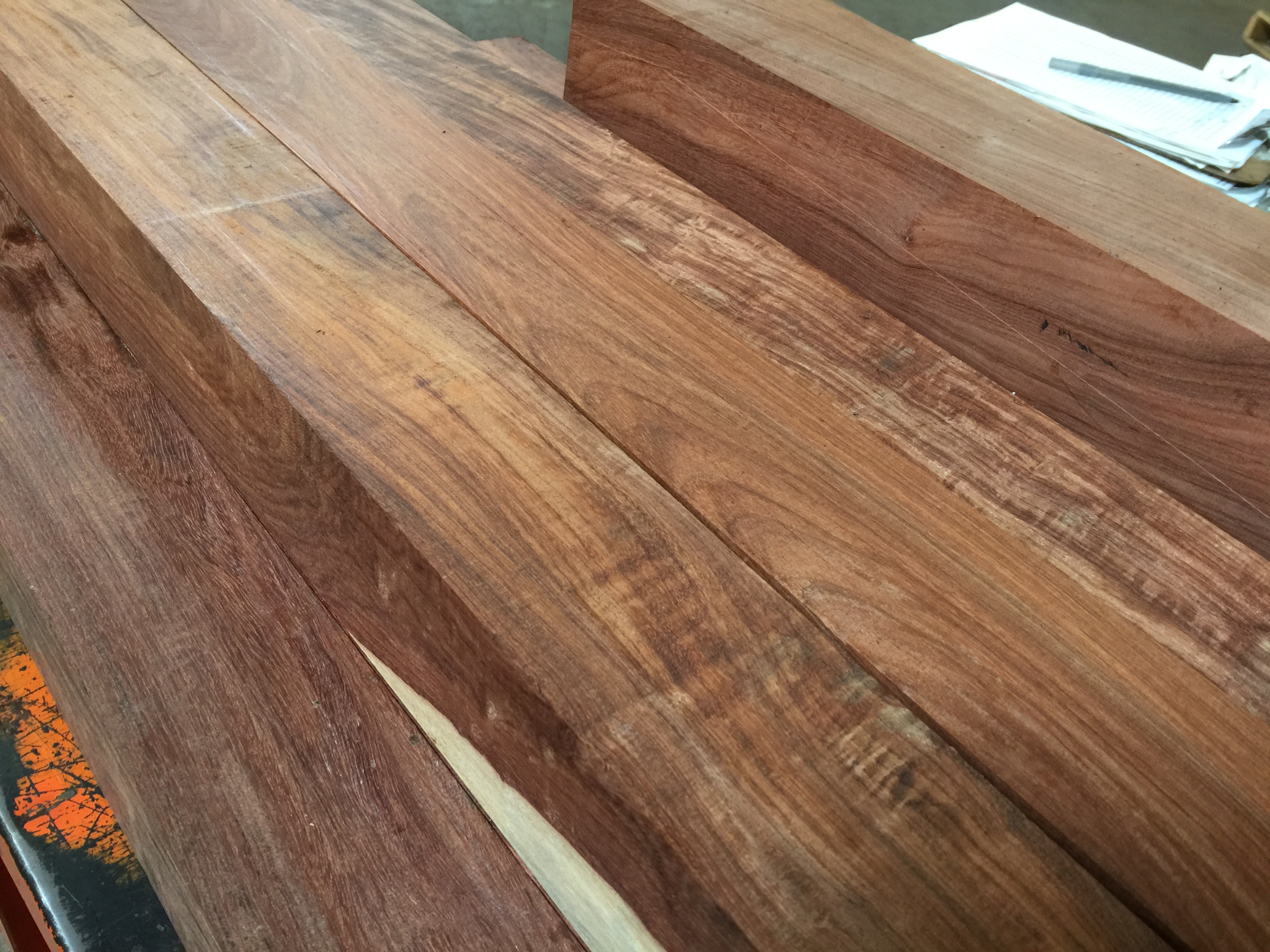 3" x 3" x 12" Granadillo Turning Squares Tropical Exotic Hardwoods