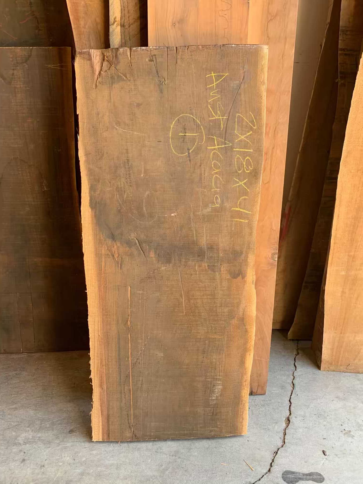 Tasmanian Black Acacia (Blackwood) Slab 1 Live Edge Tropical Exotic Hardwoods