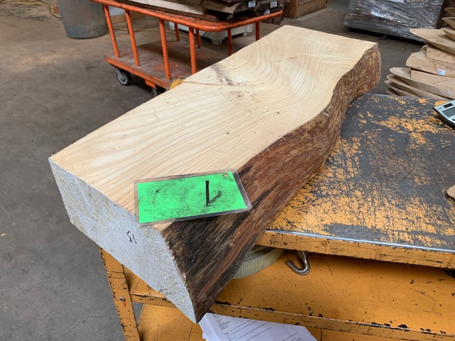 Aleppo Pine Live Edge Billet 1 Tropical Exotic Hardwoods