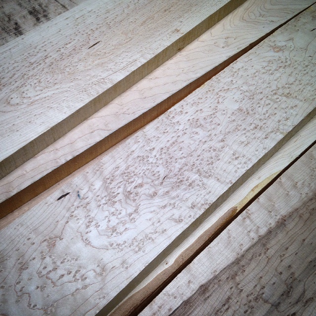 thumbnail image 2 of 3 Pack Birdseye Maple Thin Lumber Boards - 3/8" X 2" X 16" Wood Blanks (Exotic Wood Zone) 2 of 5