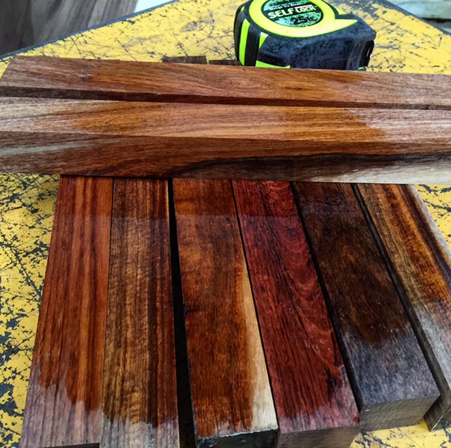 2" x 2" x 12" Granadillo Turning Squares Tropical Exotic Hardwoods
