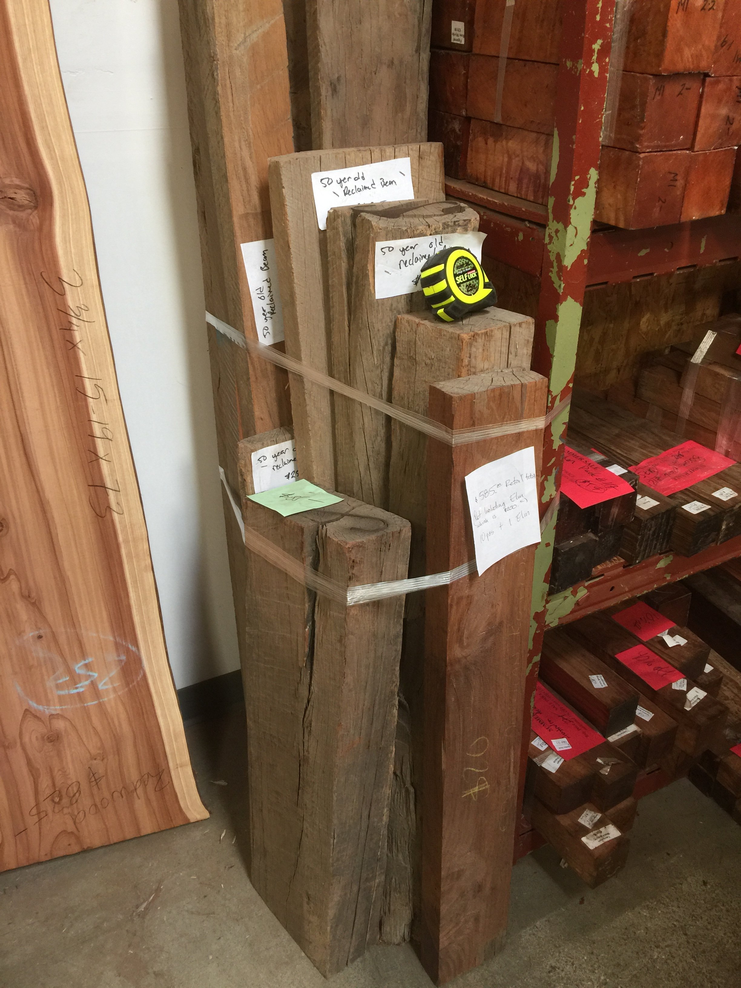 Reclaimed Woods Pack 170 Tropical Exotic Hardwoods