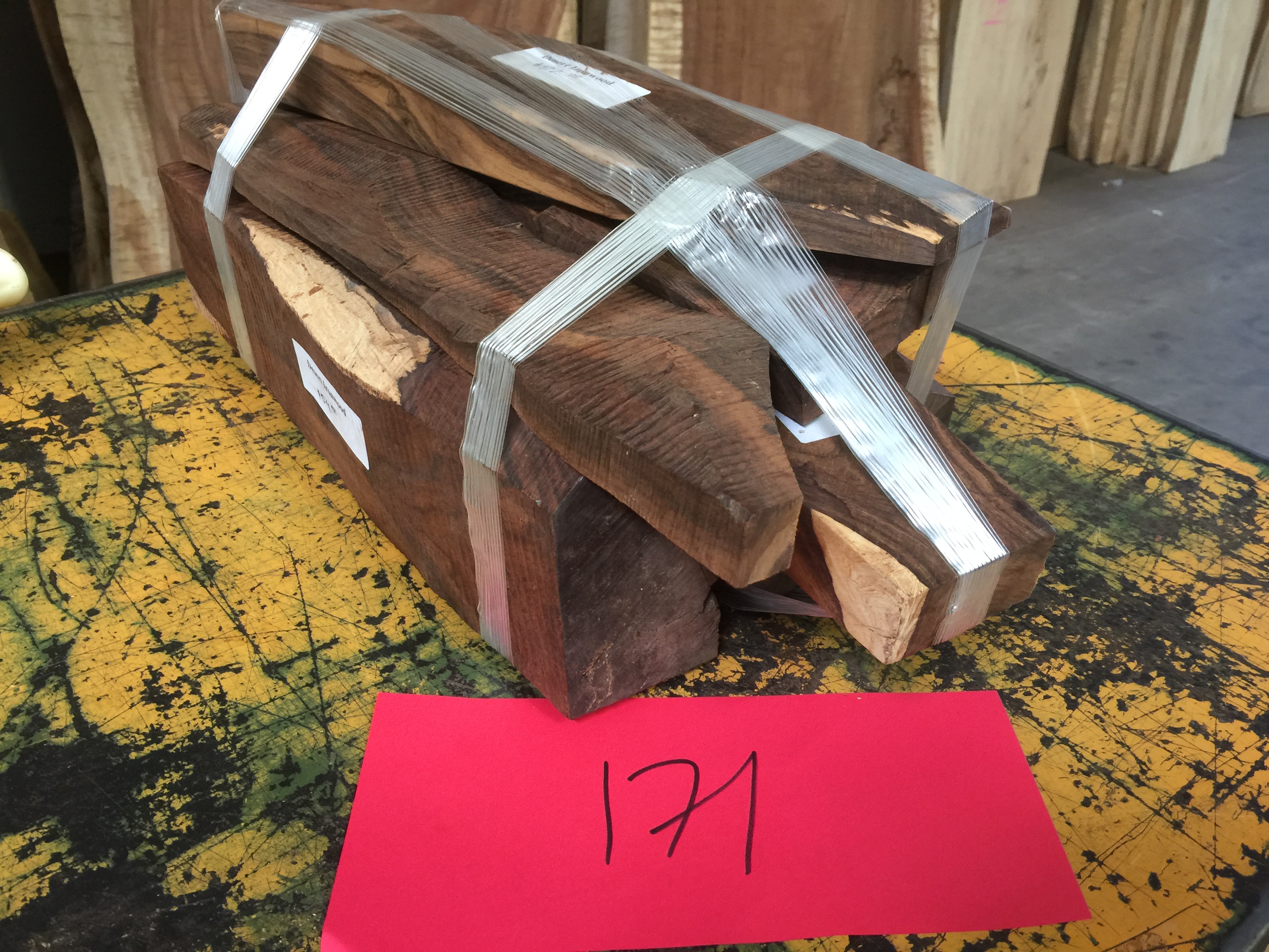 Desert Ironwood 7 pcs Pack 171 Tropical Exotic Hardwoods