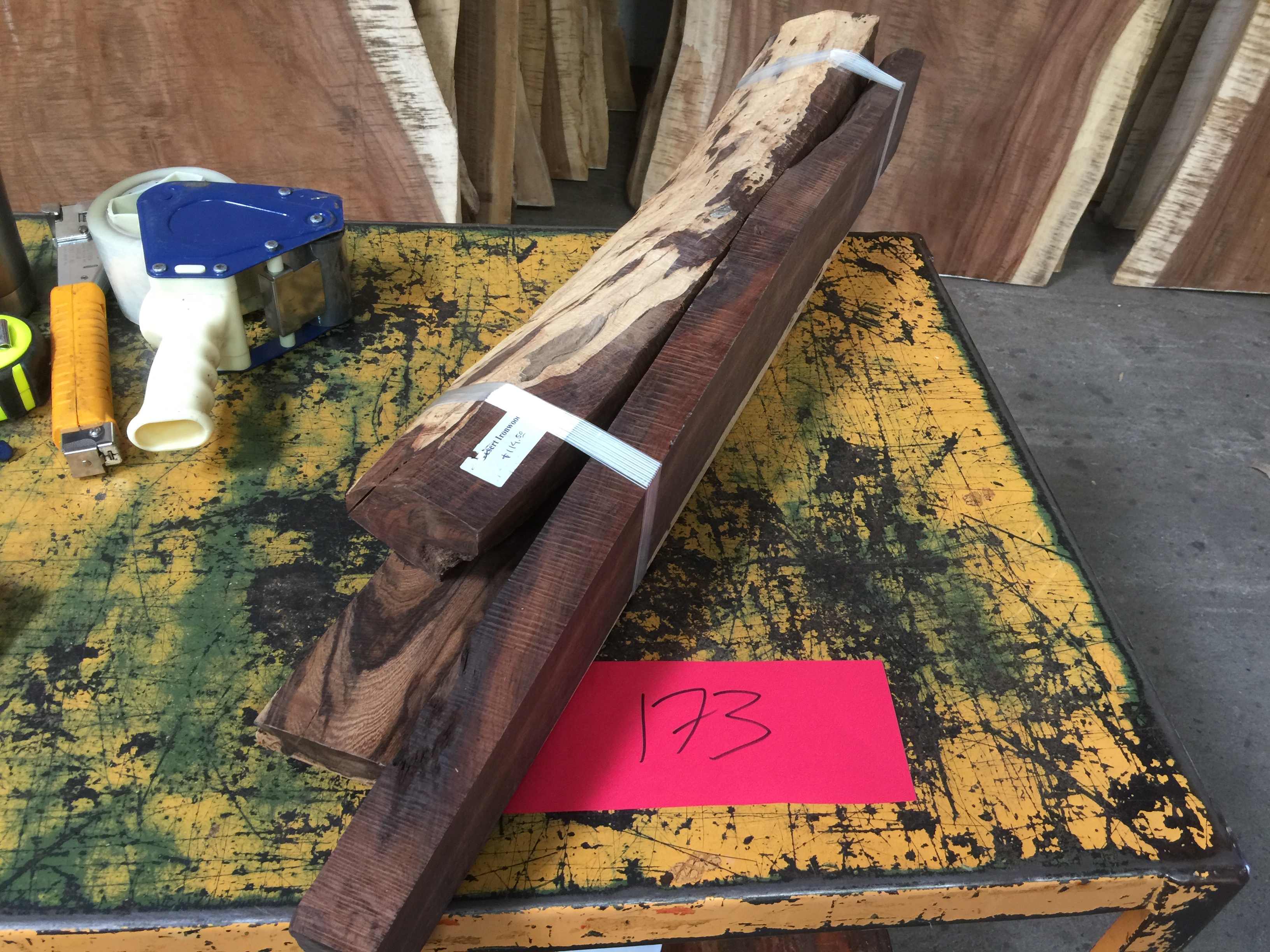 Desert Ironwood 3 pcs Pack 173 Tropical Exotic Hardwoods