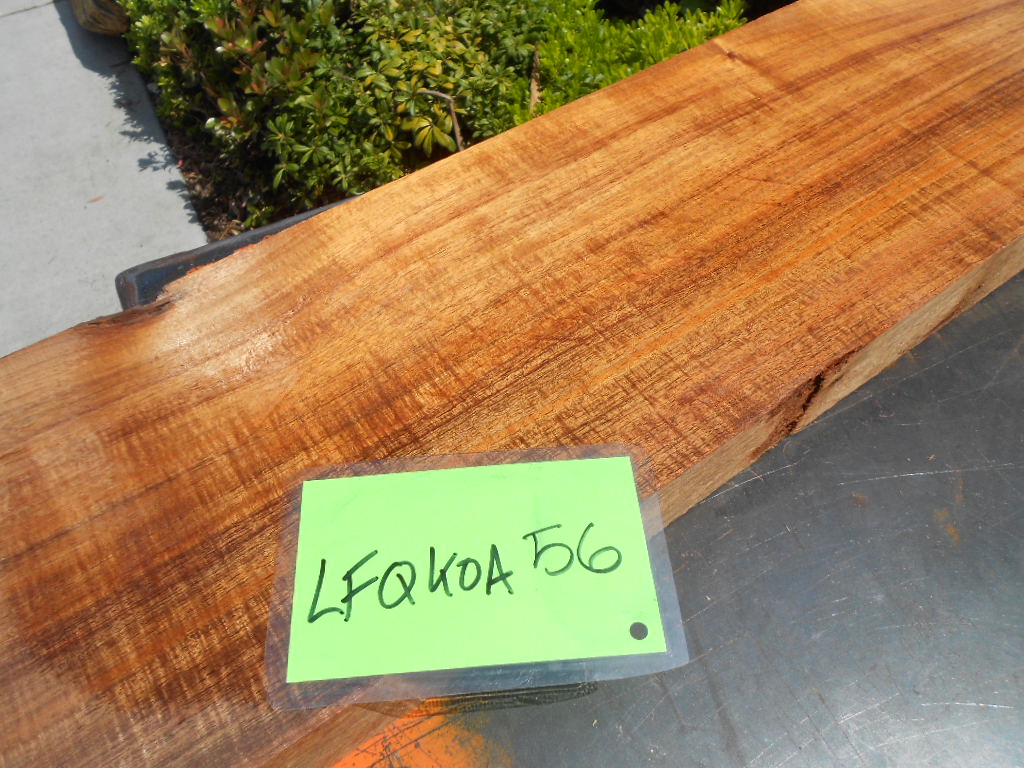 Koa Lumber LFQKOA56 | Tropical Exotic Hardwoods