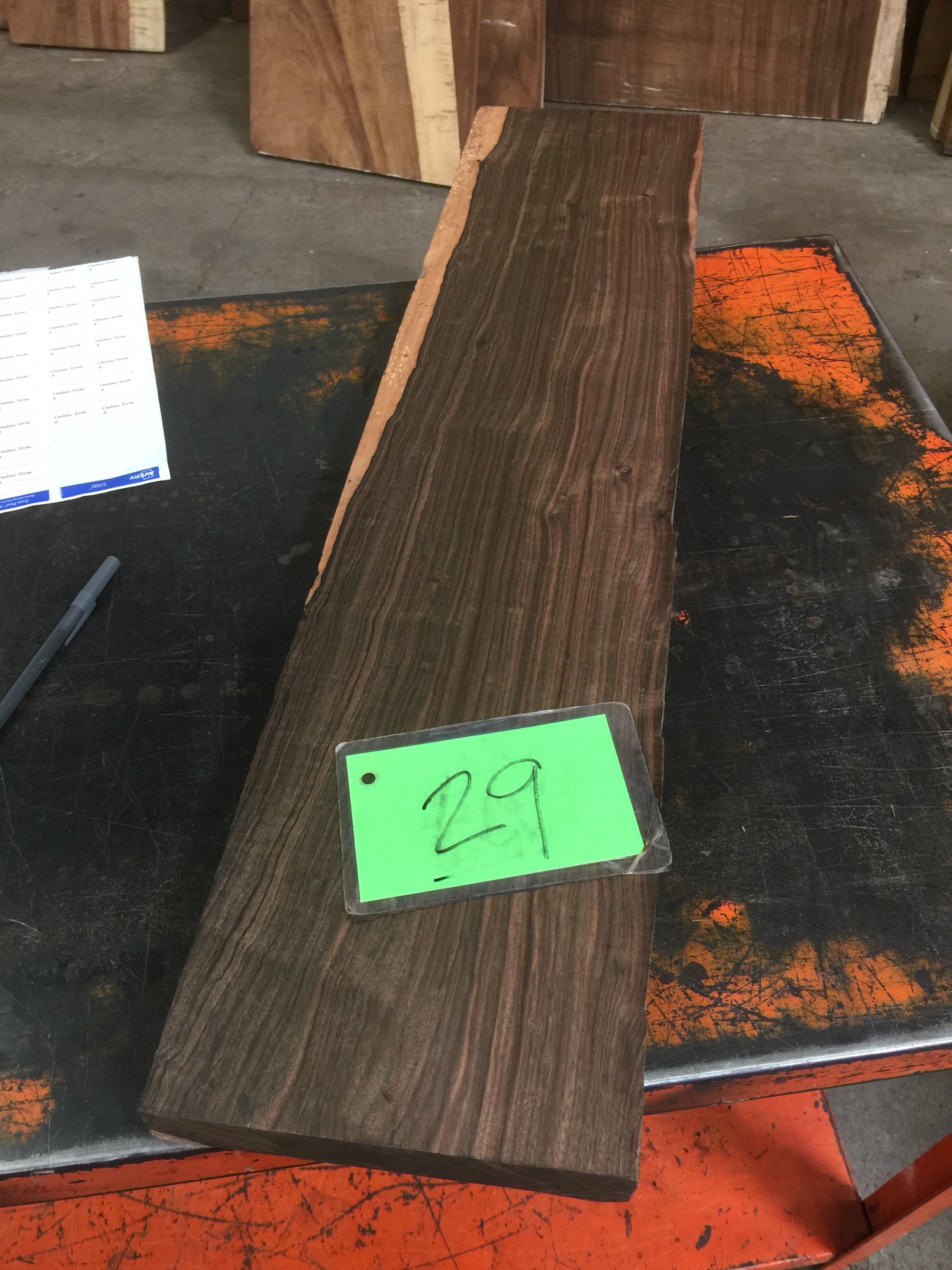 Mun Ebony Lumber LME29 Tropical Exotic Hardwoods