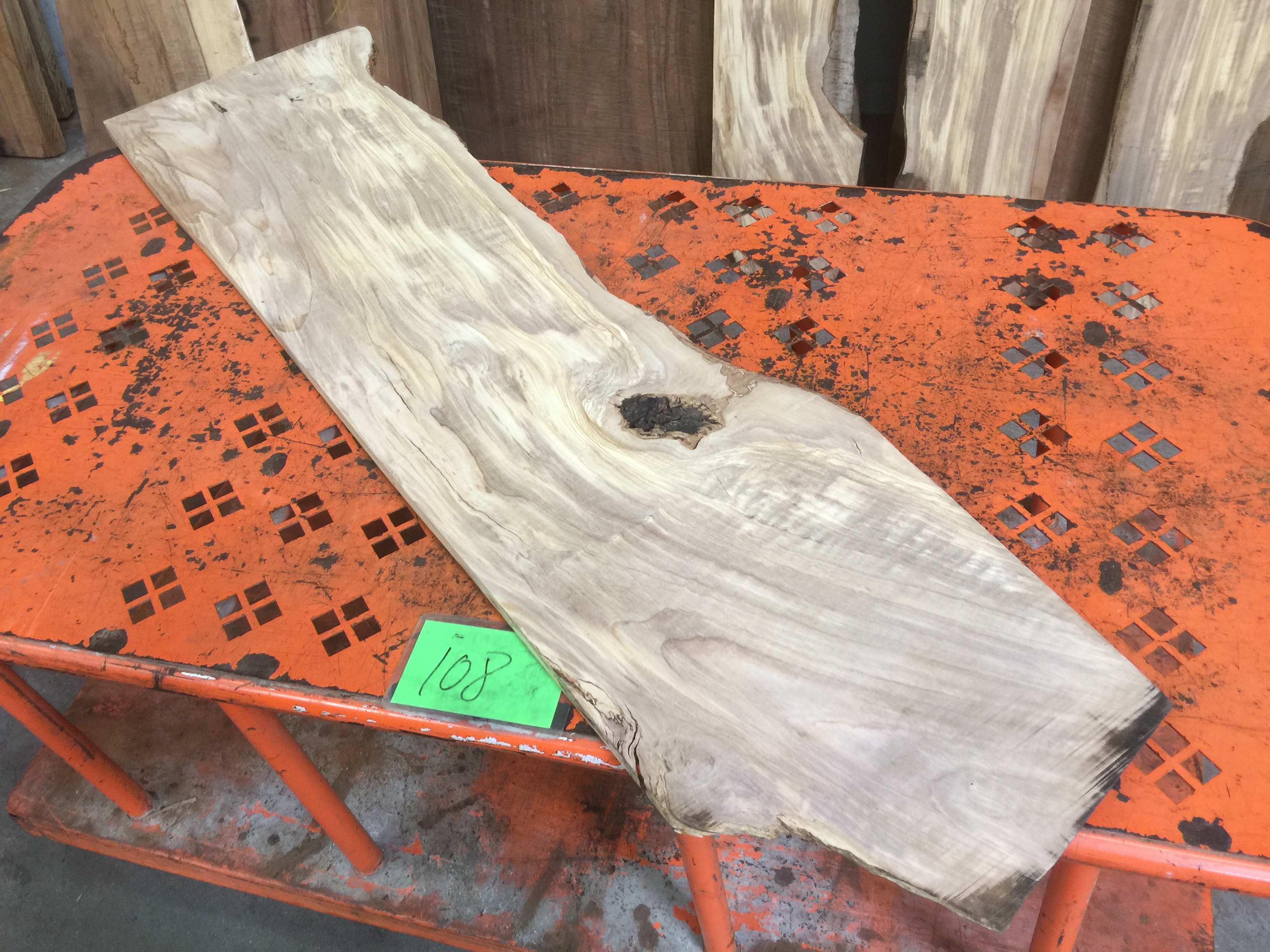 Olive Slab 108 (Italian) Tropical Exotic Hardwoods