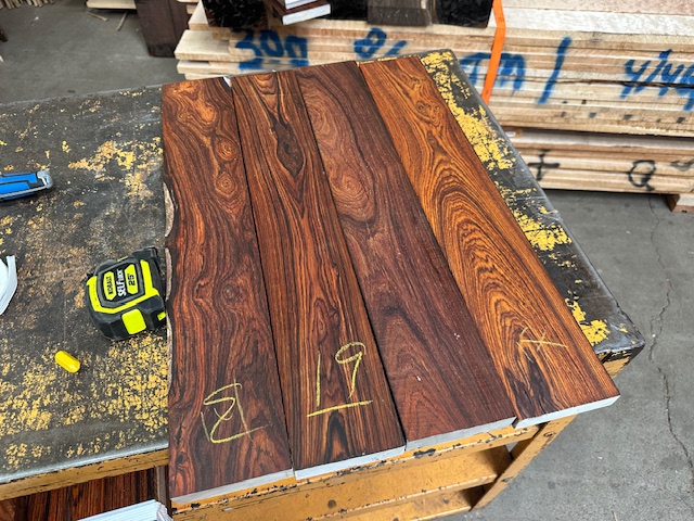 4 pcs Cocobolo Discount Pack #19