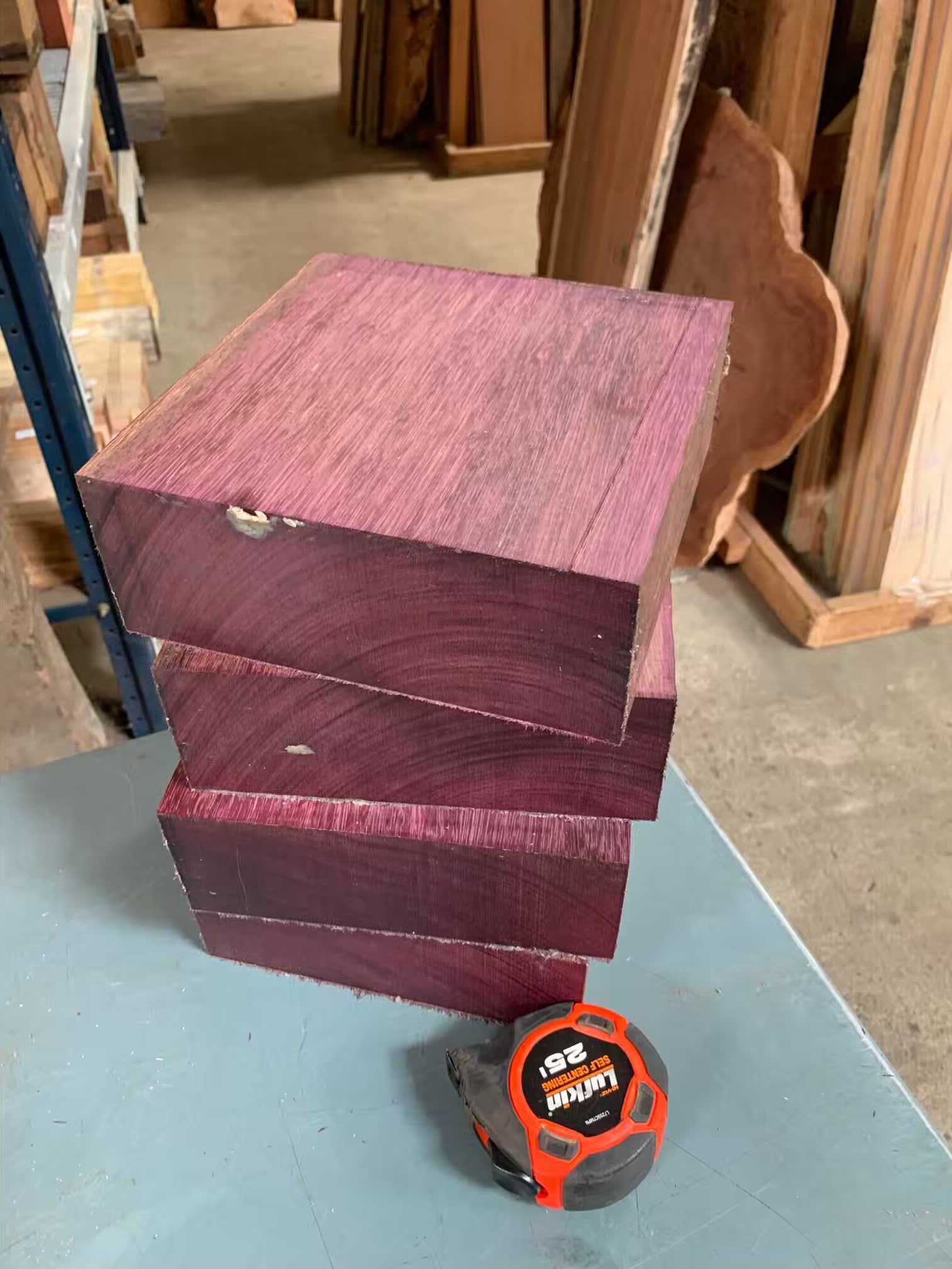 Purpleheart Wood Pen Blanks - Exotic Wood Zone - Exotic Wood Zone