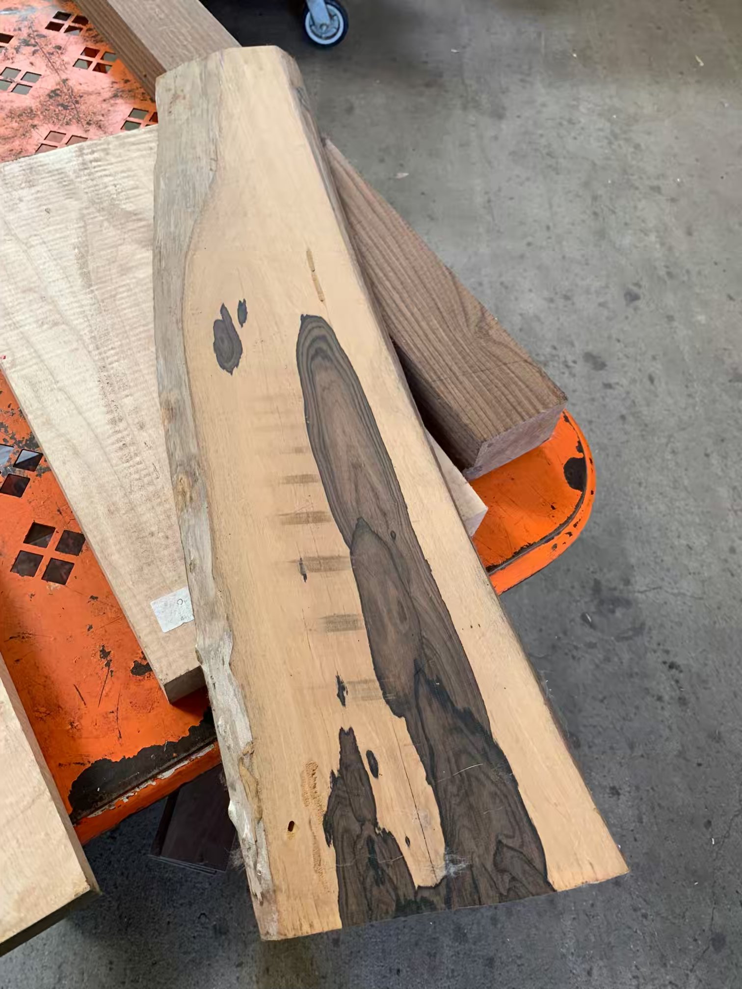 Ziricote Slab 2 Live Edge Tropical Exotic Hardwoods