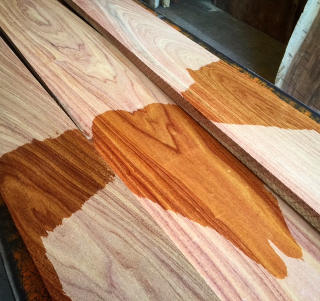 4/4 Red Canarywood Lumber /bf price Tropical Exotic Hardwoods